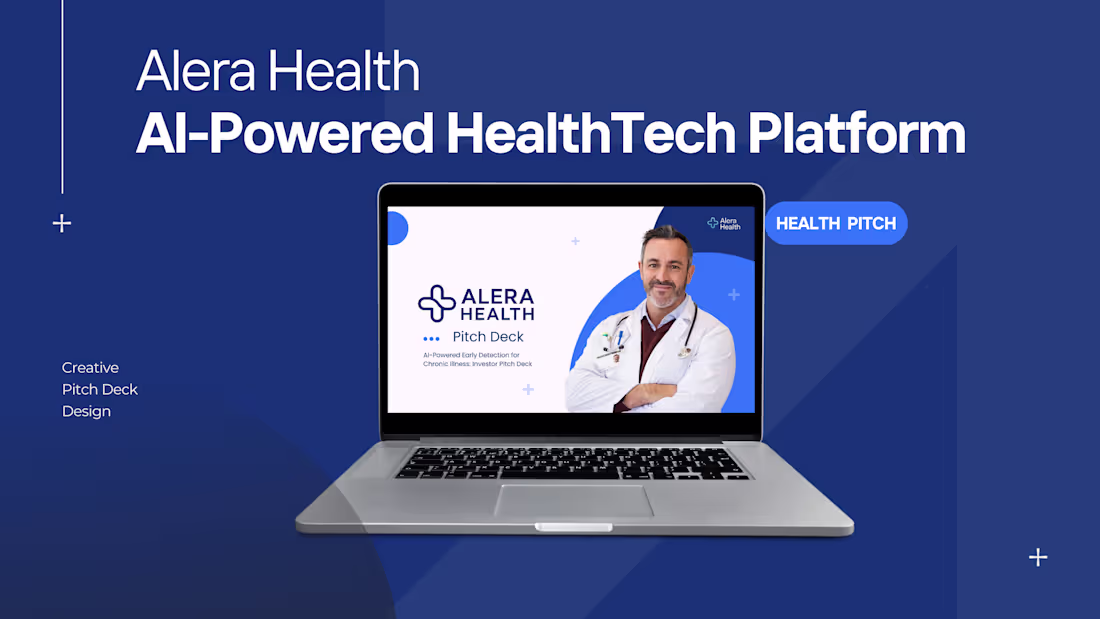 Cover image for Alera Health Pitch Deck Design