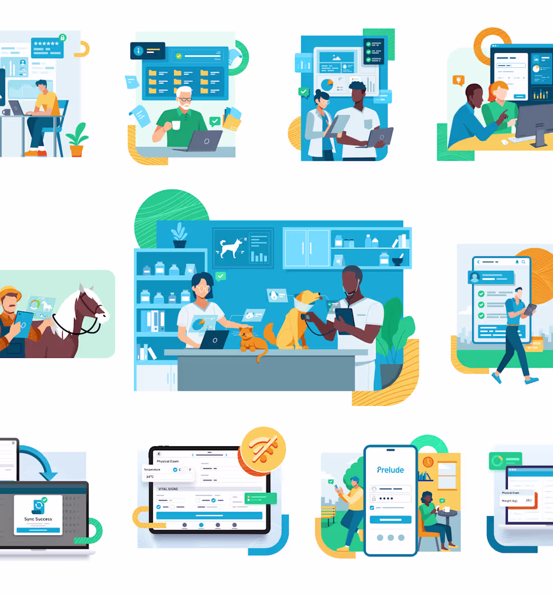 Cover image for Visual Identity and Illustrations for Prelude