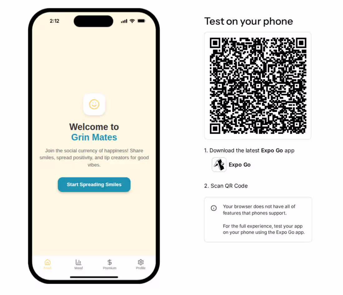 Cover image for What if smiles were social currency? I’m building Grin Mates...