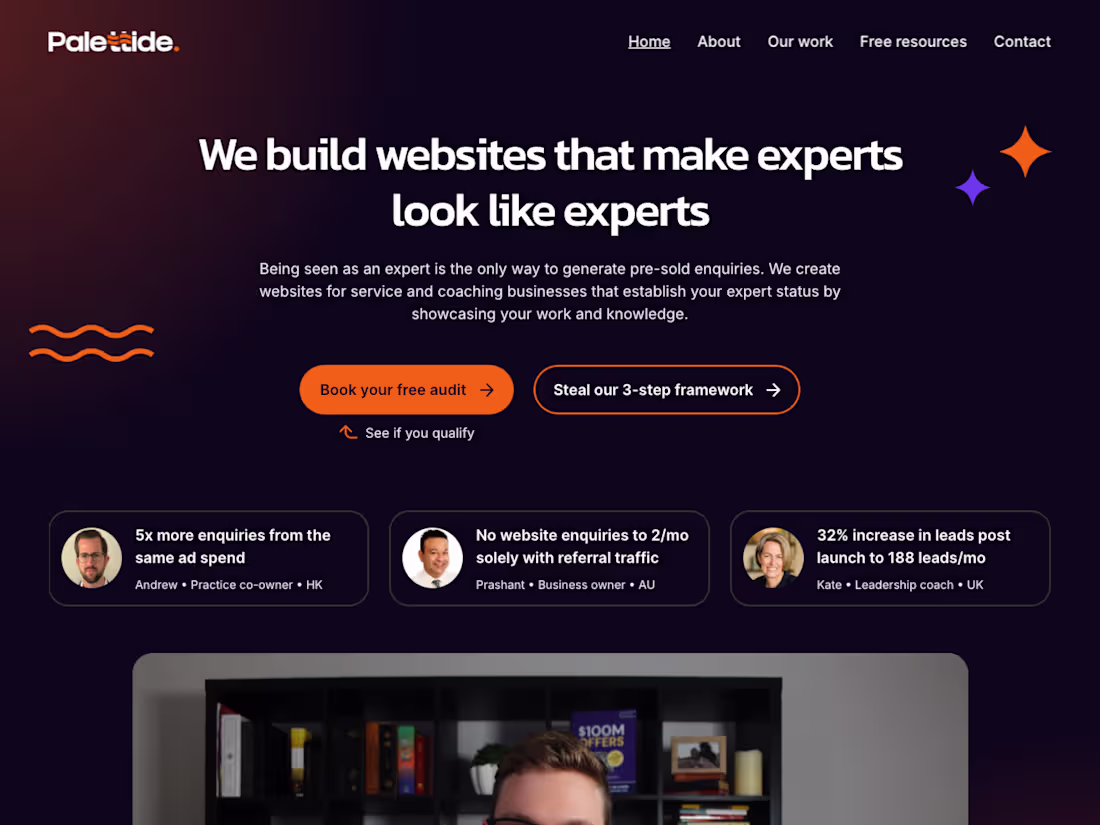 Cover image for Design Agency Website • Design & Development