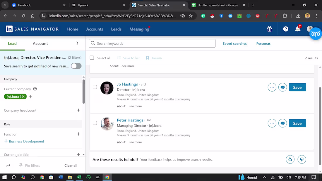 Cover image for I will do LinkedIn Decision Maker list building and c level b2b