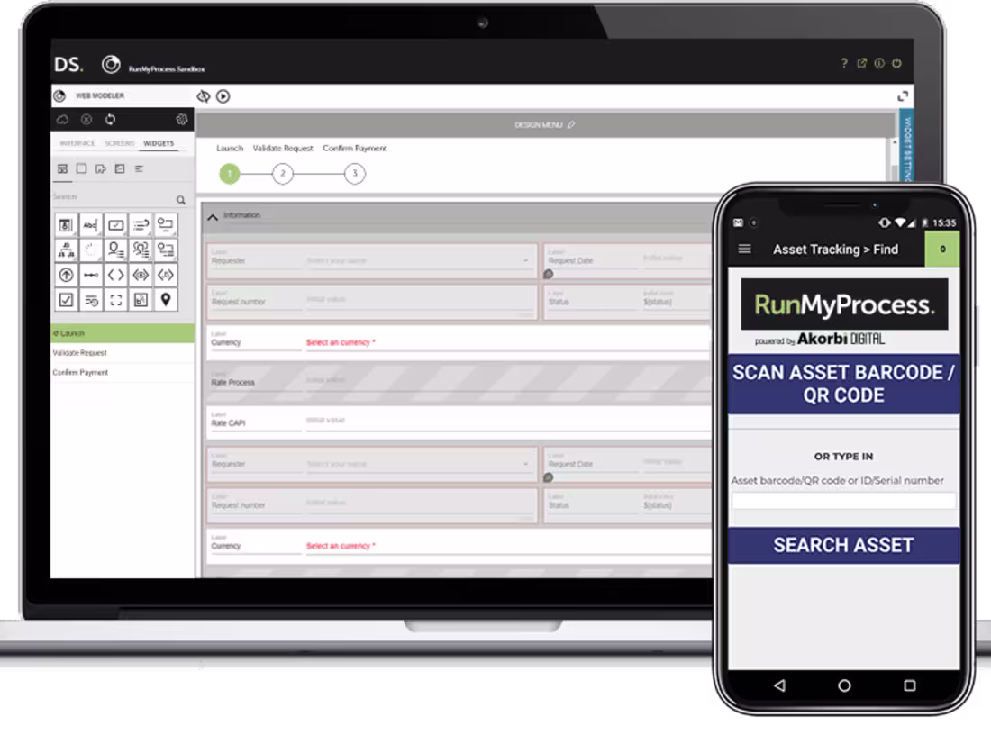 Cover image for Fujitsu RunMyProcess DigitalSuite