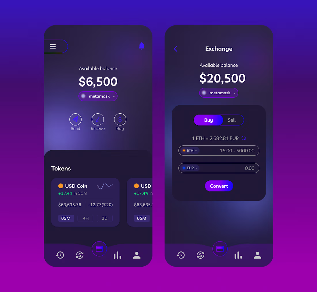 Cover image for Crypto Wallet App