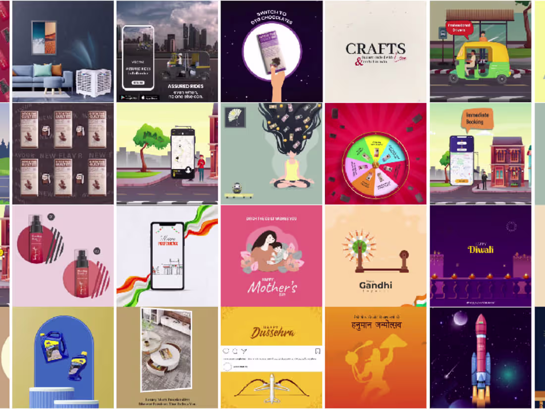 Cover image for Motion Graphics Showreel