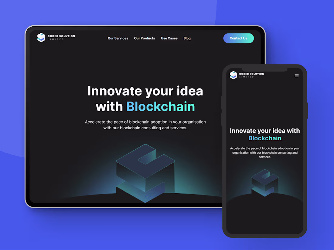 Cover image for Coded Solution | Innovate your idea with Blockchain