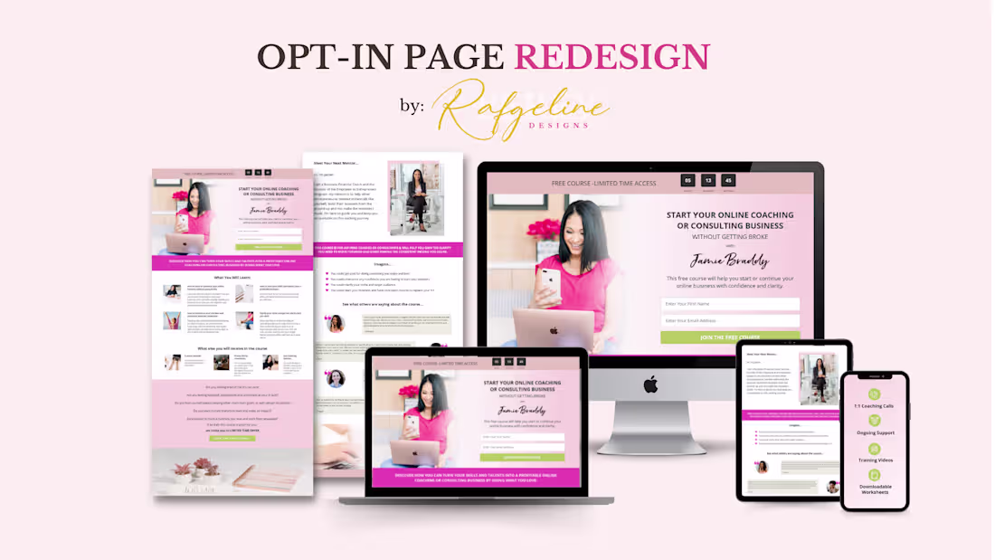 Cover image for Opt-in Page Redesign