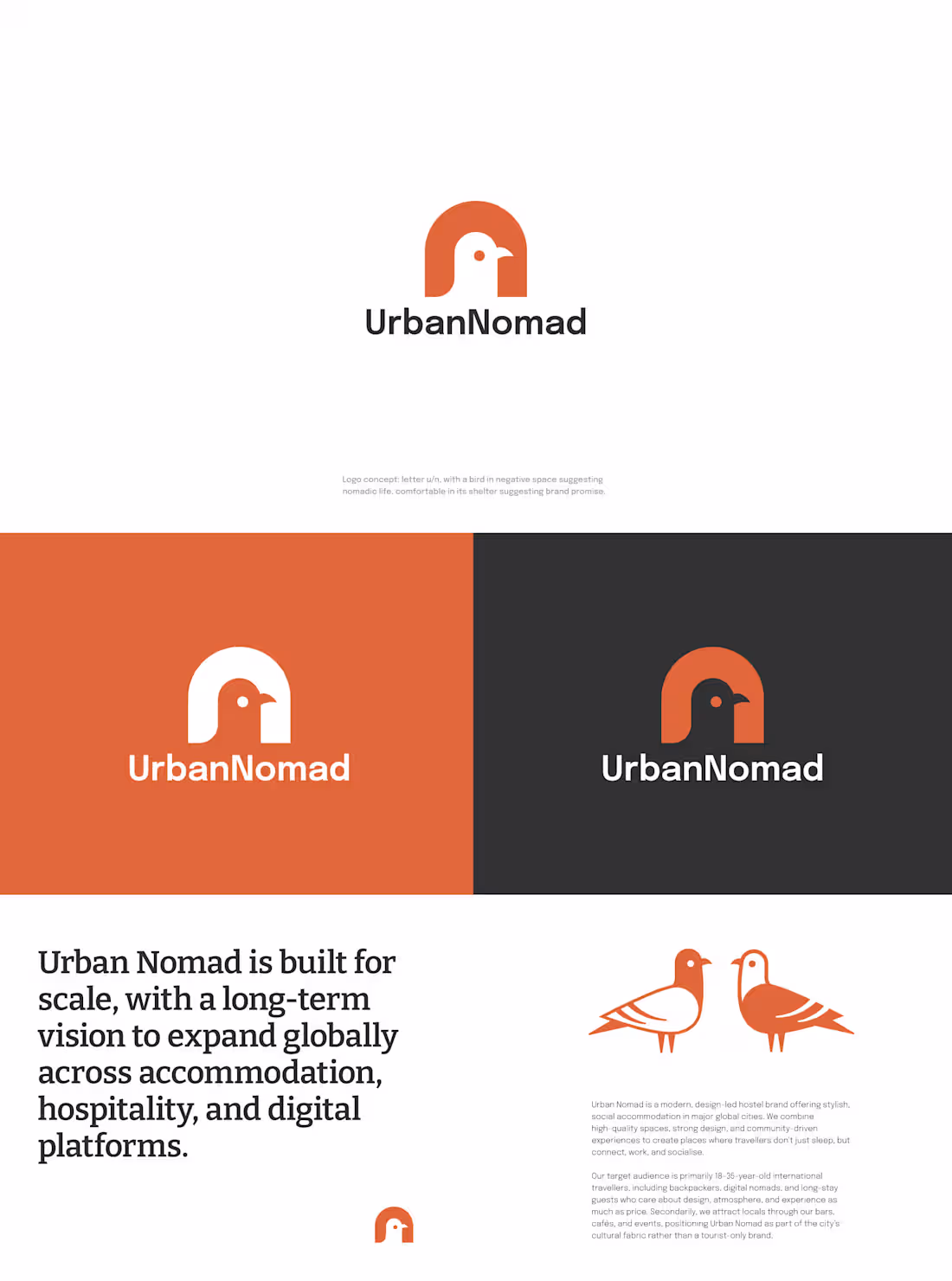 Cover image for Urban Nomad is a modern,