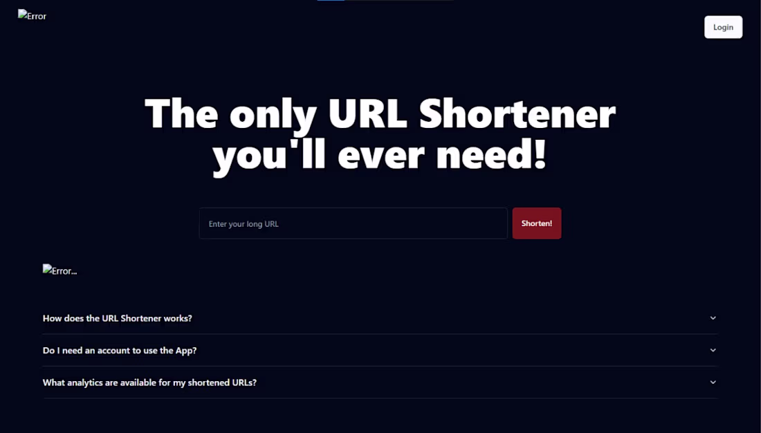 Cover image for URL Shortener