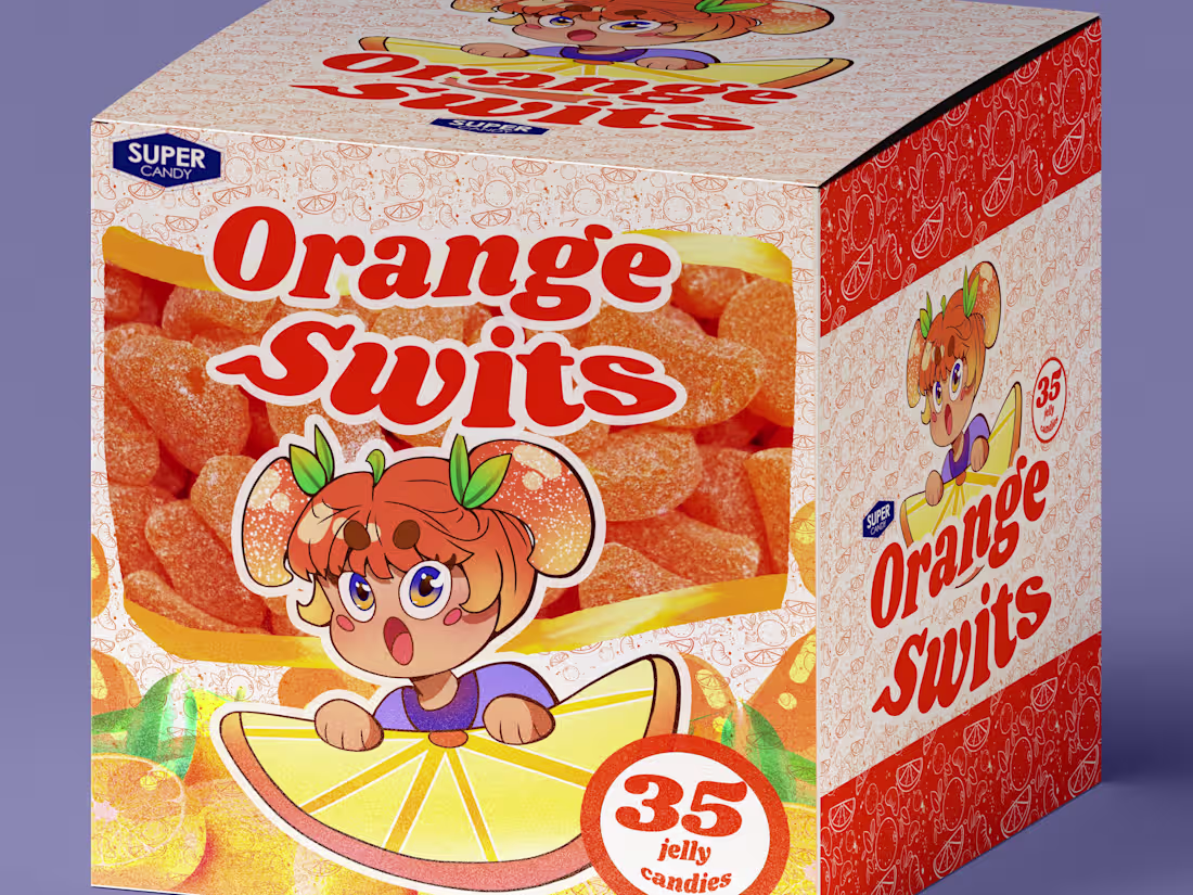 Cover image for Packaging Redesign of Orange Swits / Plate 5