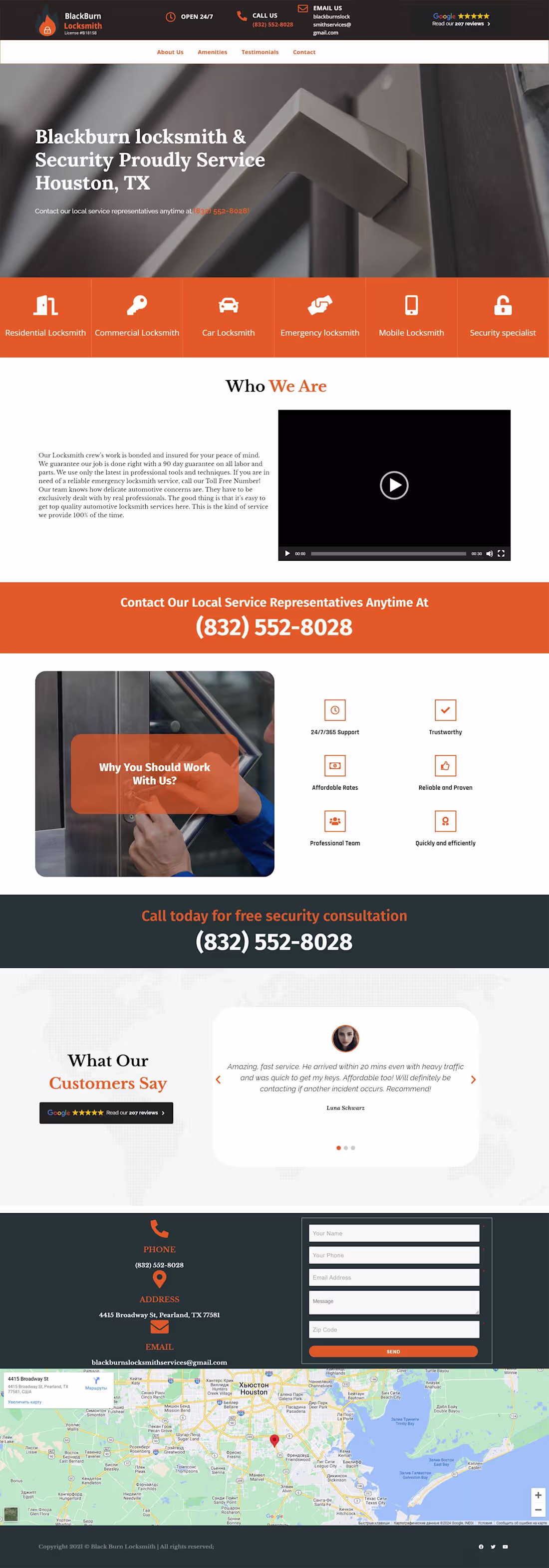 Cover image for Wordpress - Elementor PRO ➡️ BlackBurn Locksmith