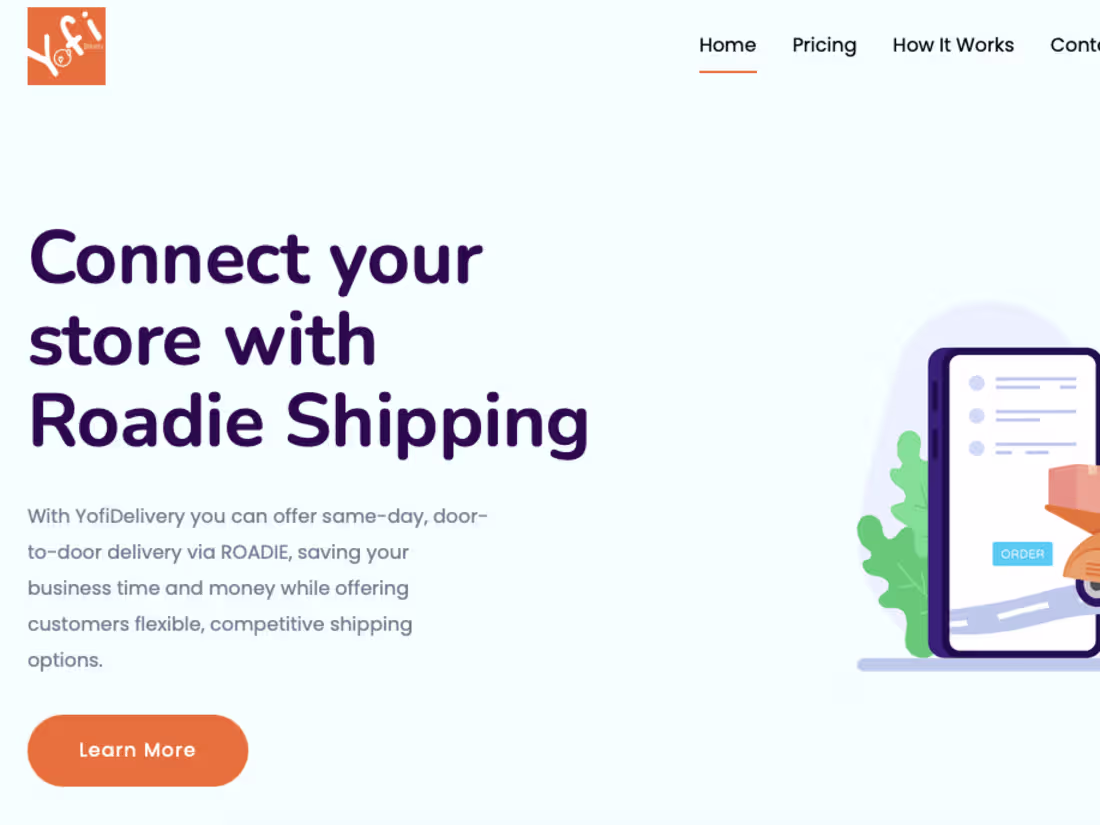 Cover image for Yofi delivery