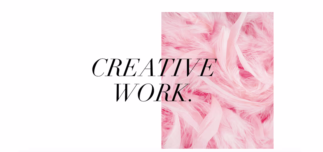 Cover image for WORK PORTFOLIO | AbbyWilliamsCreative