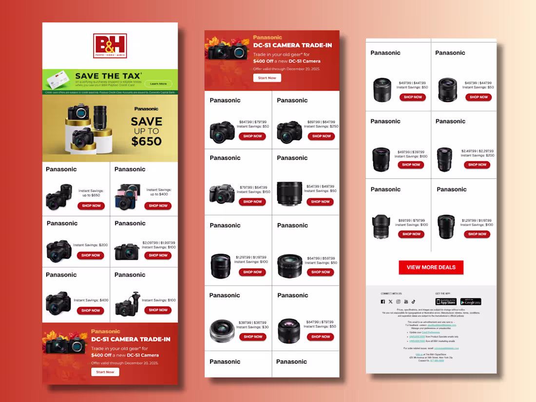 Cover image for High-Converting Email Campaign: “Capture the Moment, Save Bi...