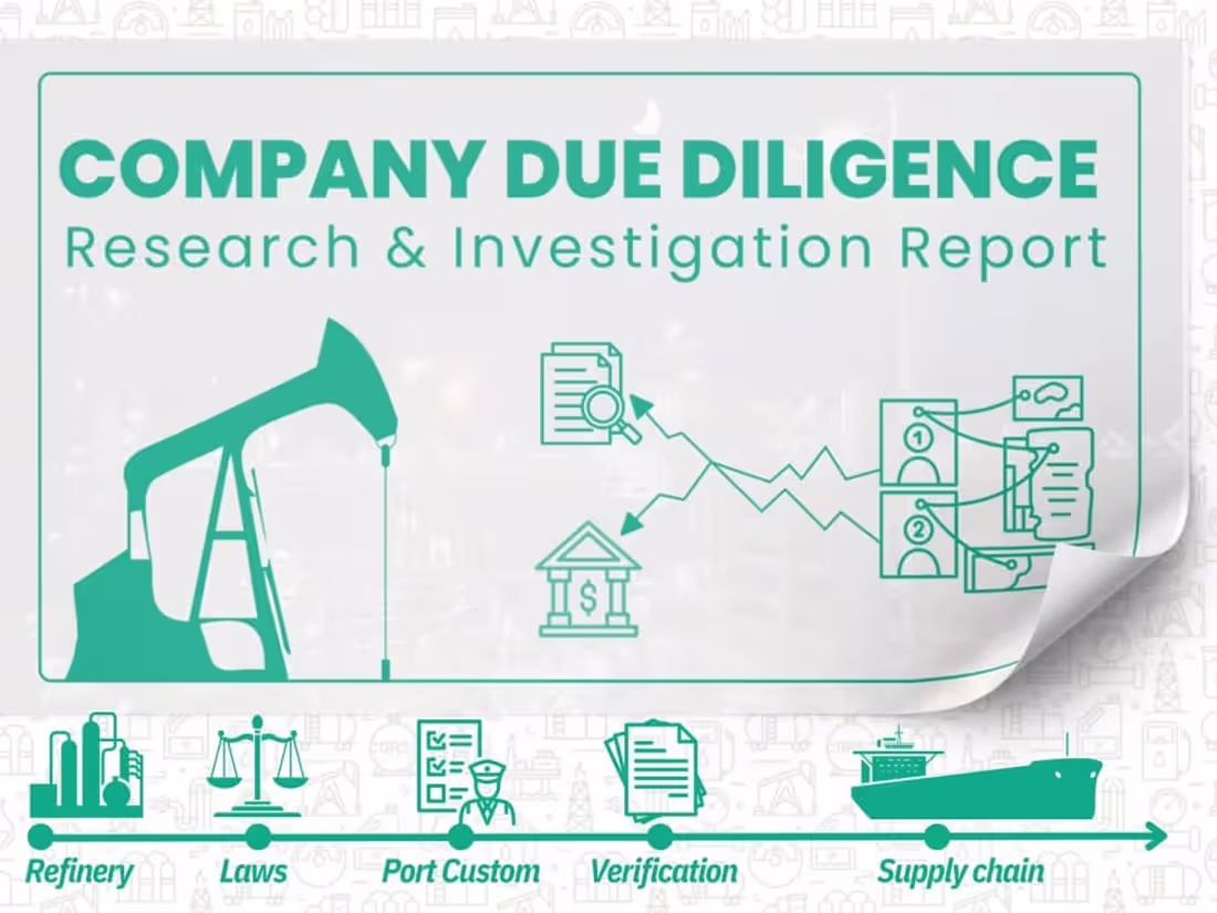 Cover image for Due Diligence and reseach report