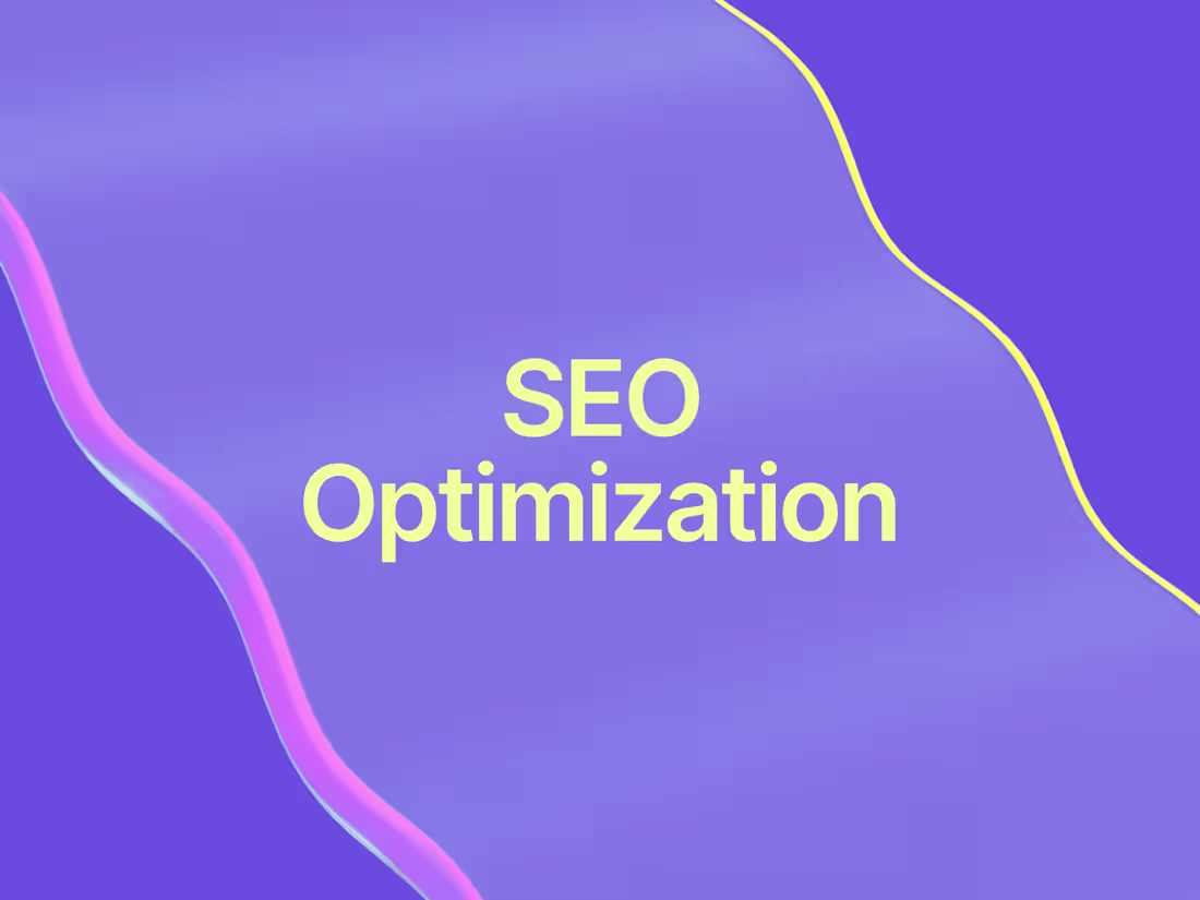 Cover image for SEO Optimization – Boost Your Website's Visibility & Traffic