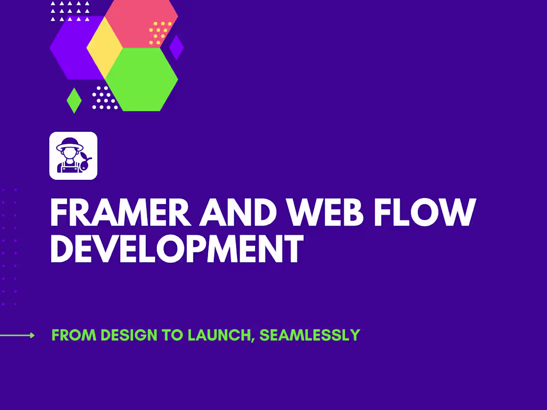 Cover image for Framer and Webflow Development