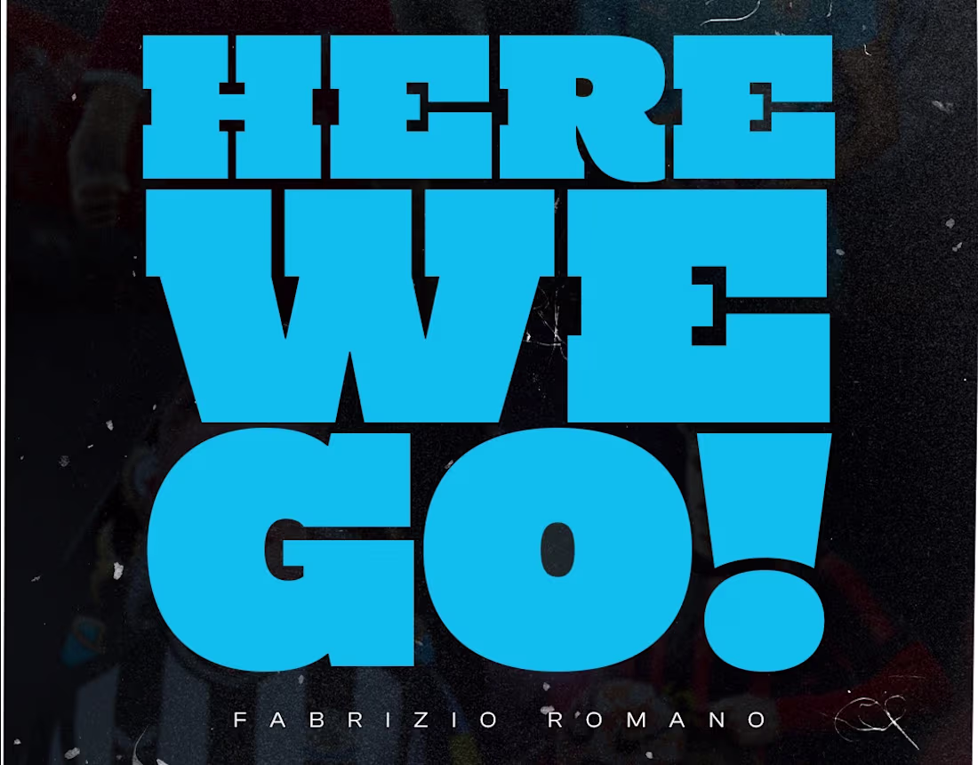 Cover image for HERE WE GO | FABRIZIO ROMANO | TRANSFER WINDOW DESIGNS