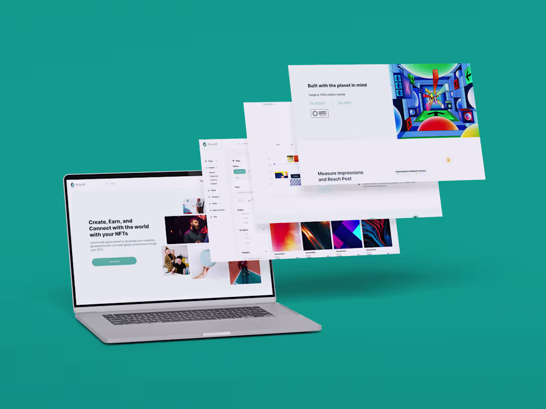 Cover image for Funge NFT Marketplace Design