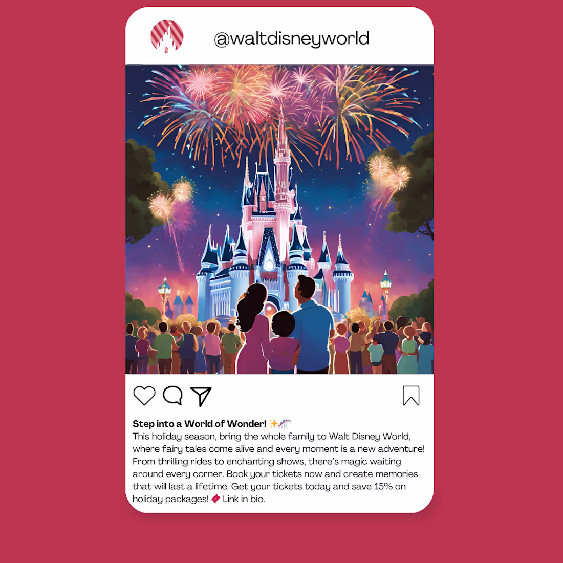 Cover image for Instagram Ad for a Family Theme Park (Campaign Ad)