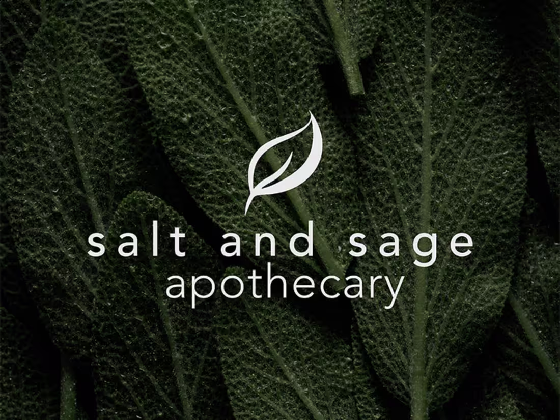 Cover image for Salt and Sage Apothecary Branding, Packaging