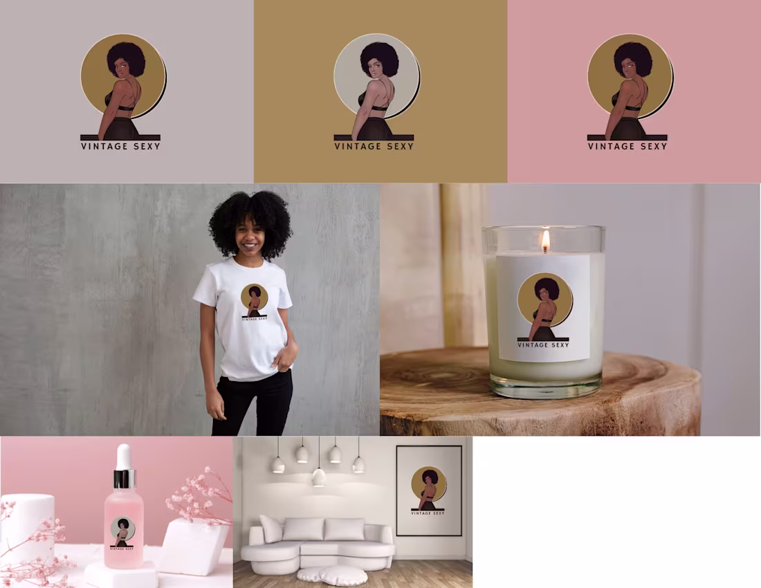 Cover image for Vintage Sexy Logo Design