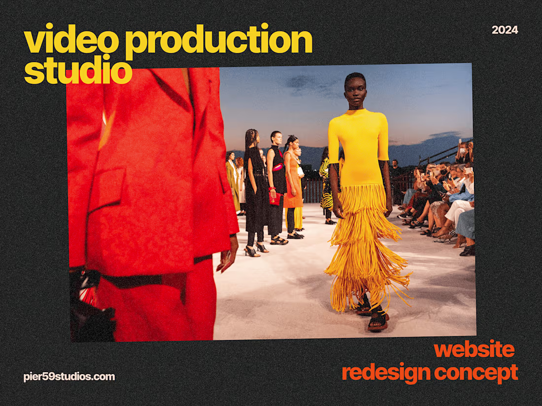 Cover image for Pier59 studios | Corporate redesign concept :: Behance