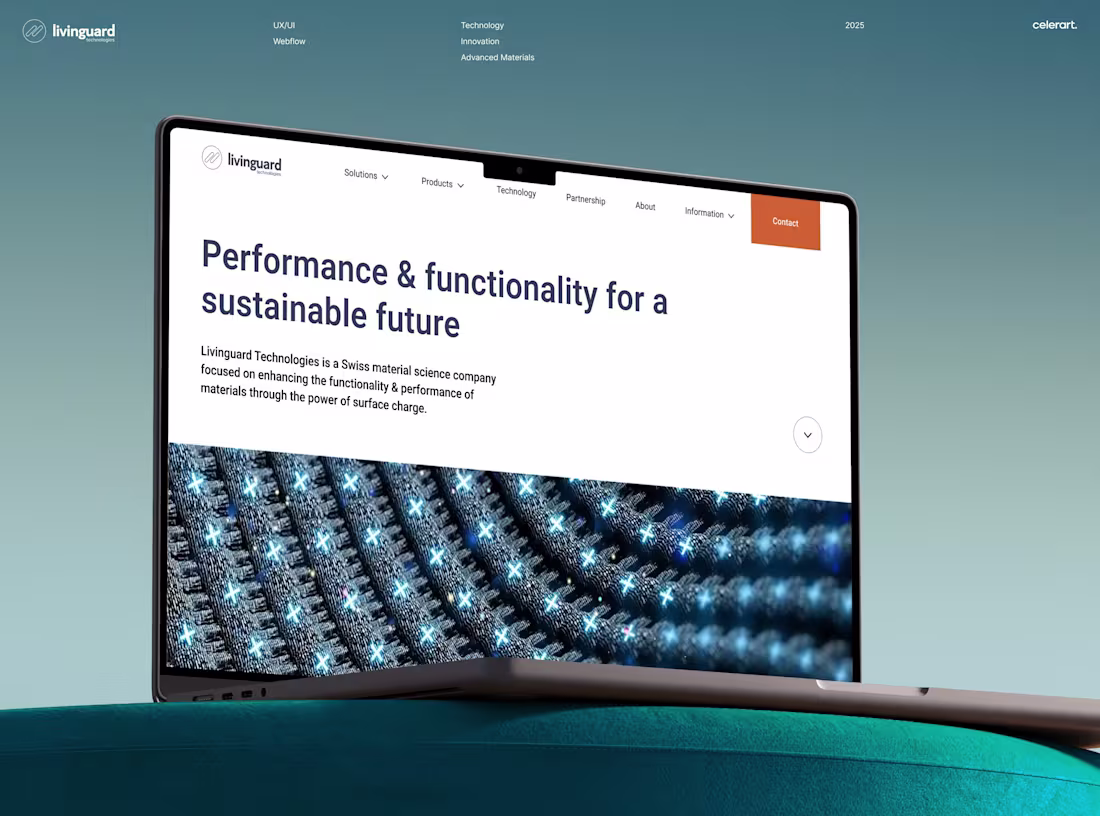 Cover image for Livinguard Technologies Website Redesign