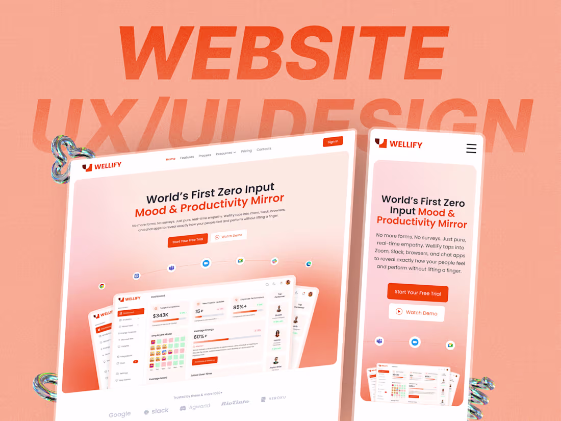 Cover image for  Multipage Website UX/UI Design