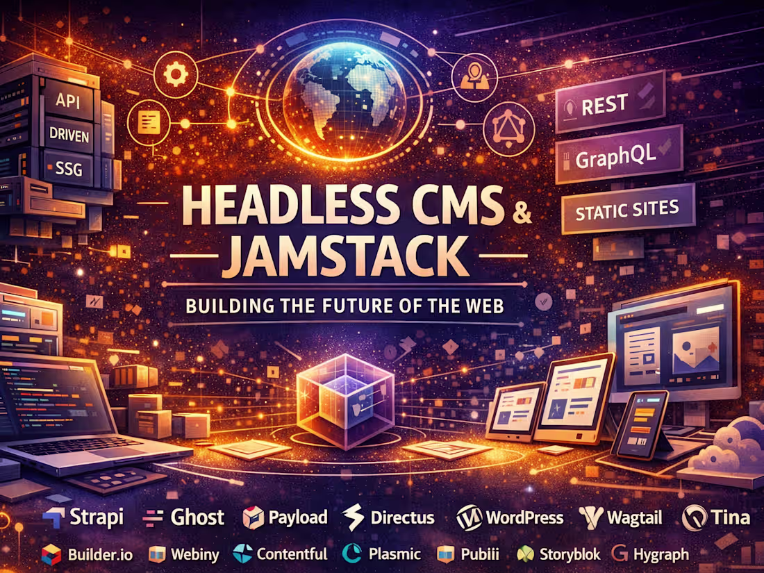 Cover image for JAMStack & Headless CMS | Sanity, Shopify, Wordpress | ECommerce