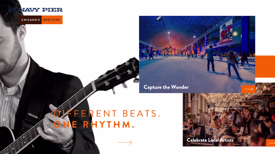 Cover image for Navy Pier website