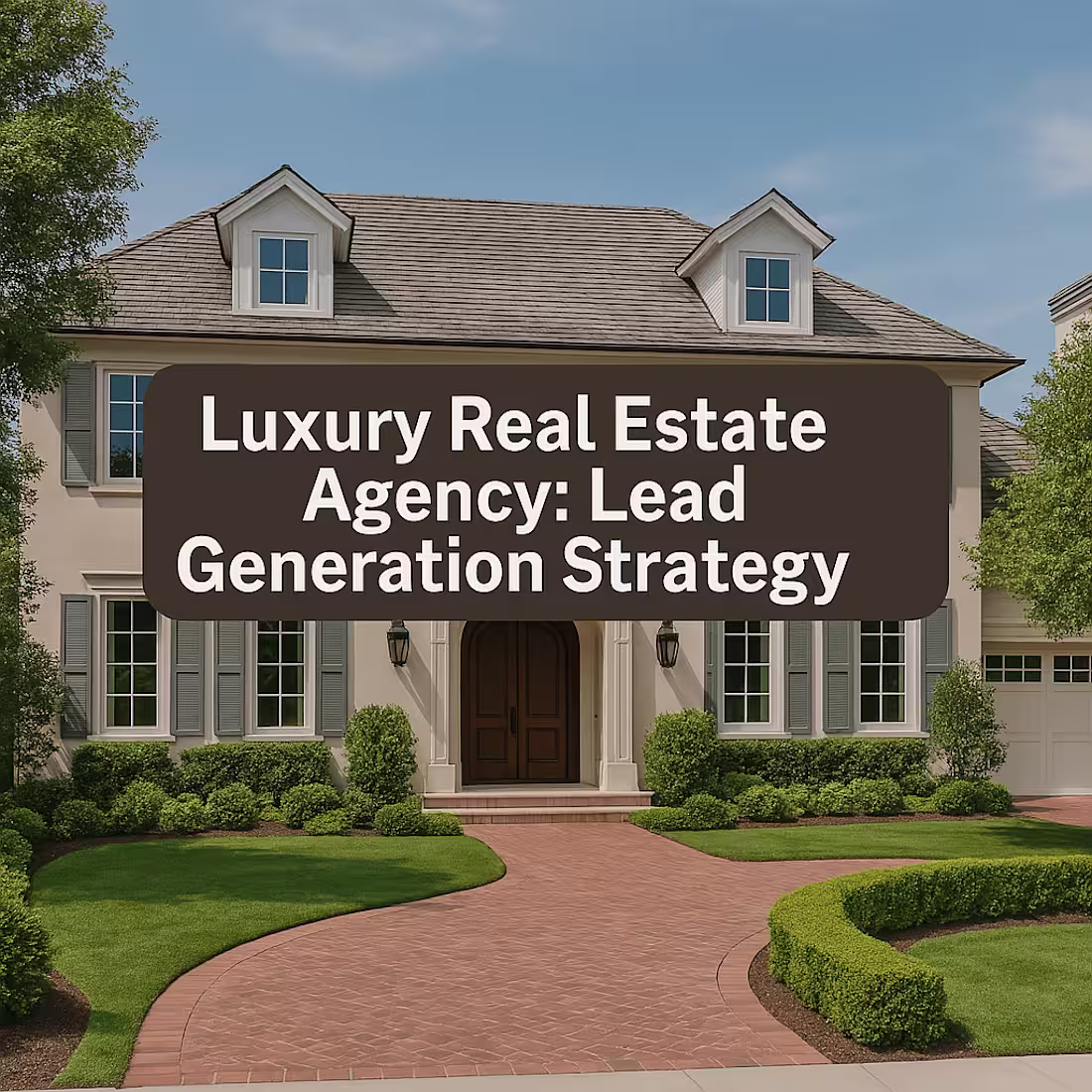 Cover image for Luxury Real Estate Agency Lead Generation Strategy