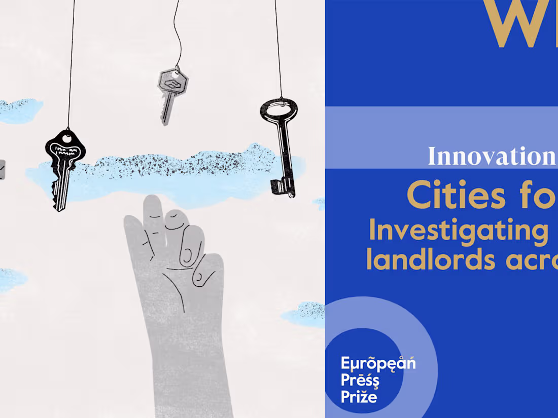 Cover image for Arena for Journalism in Europe - Cities for Rent