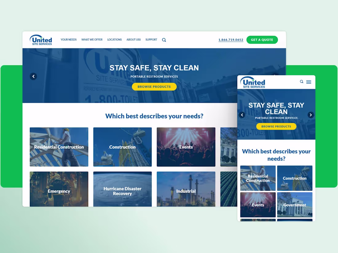 Cover image for United Site Services