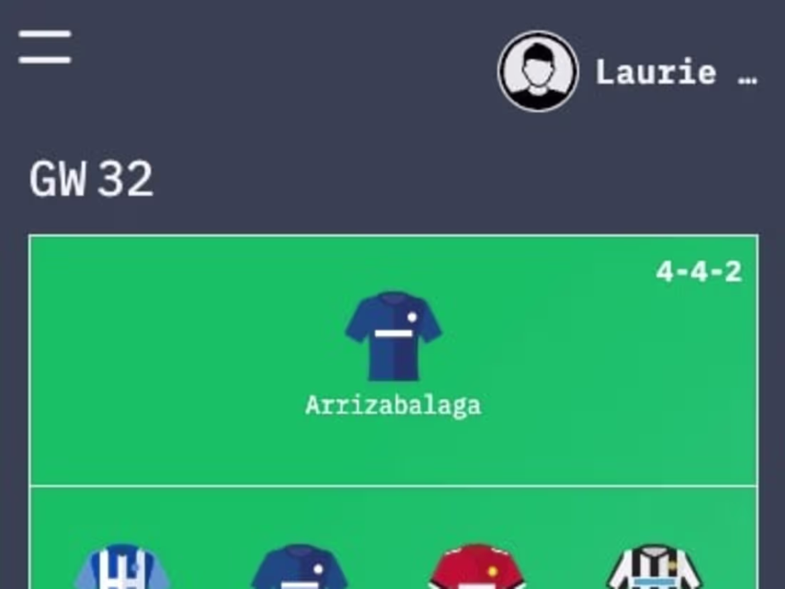 Cover image for Fantasy Football website