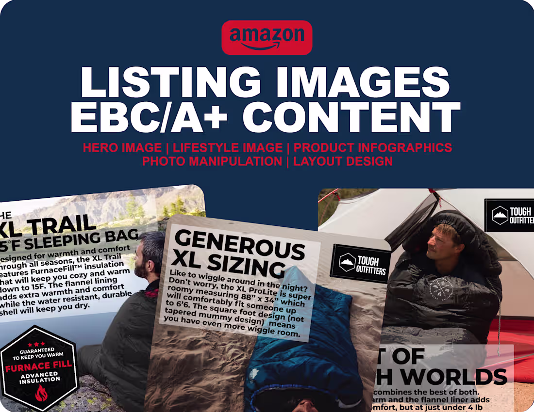 Cover image for Tough Outfitters | Product Listing + A+/EBC Images