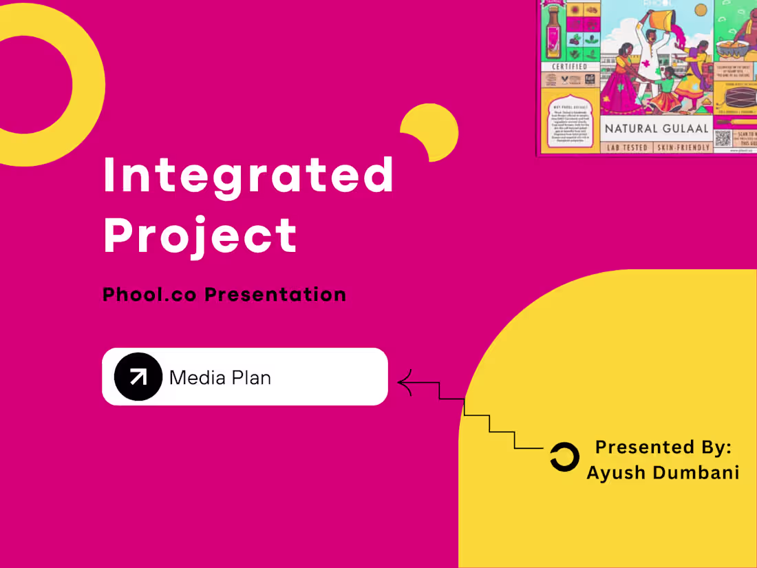 Cover image for  Integrated Project _ Phool.co