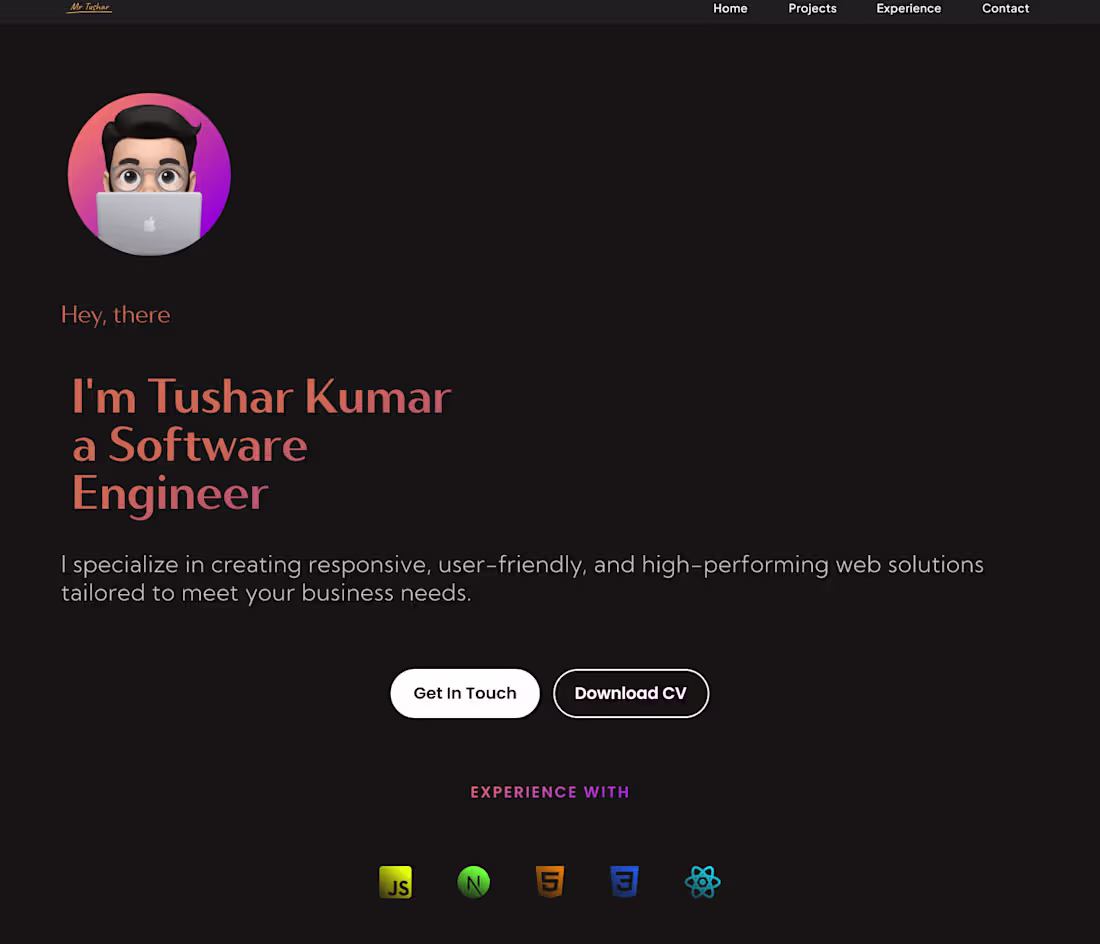 Cover image for My Portfolio