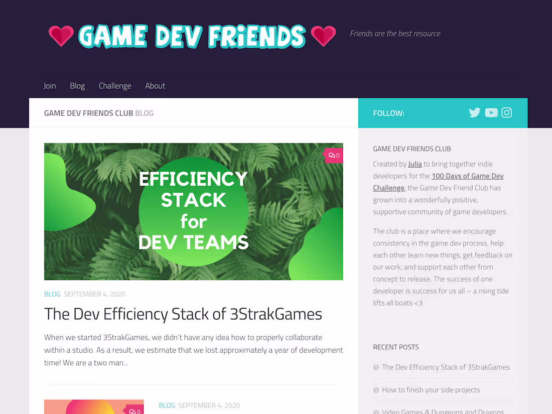 Cover image for Game Dev Friends Club