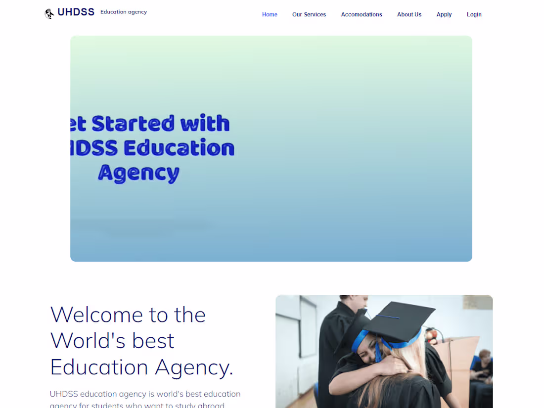 Cover image for UHDSS | Education Agency