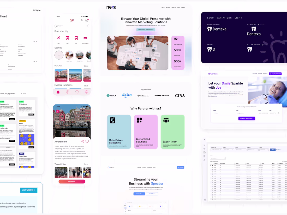 Cover image for Multi-Page Website Design in Figma