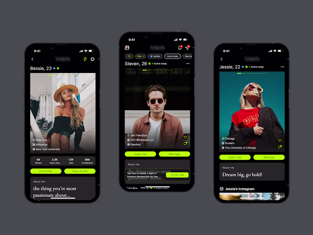 Cover image for Social Media - Mobile App Design