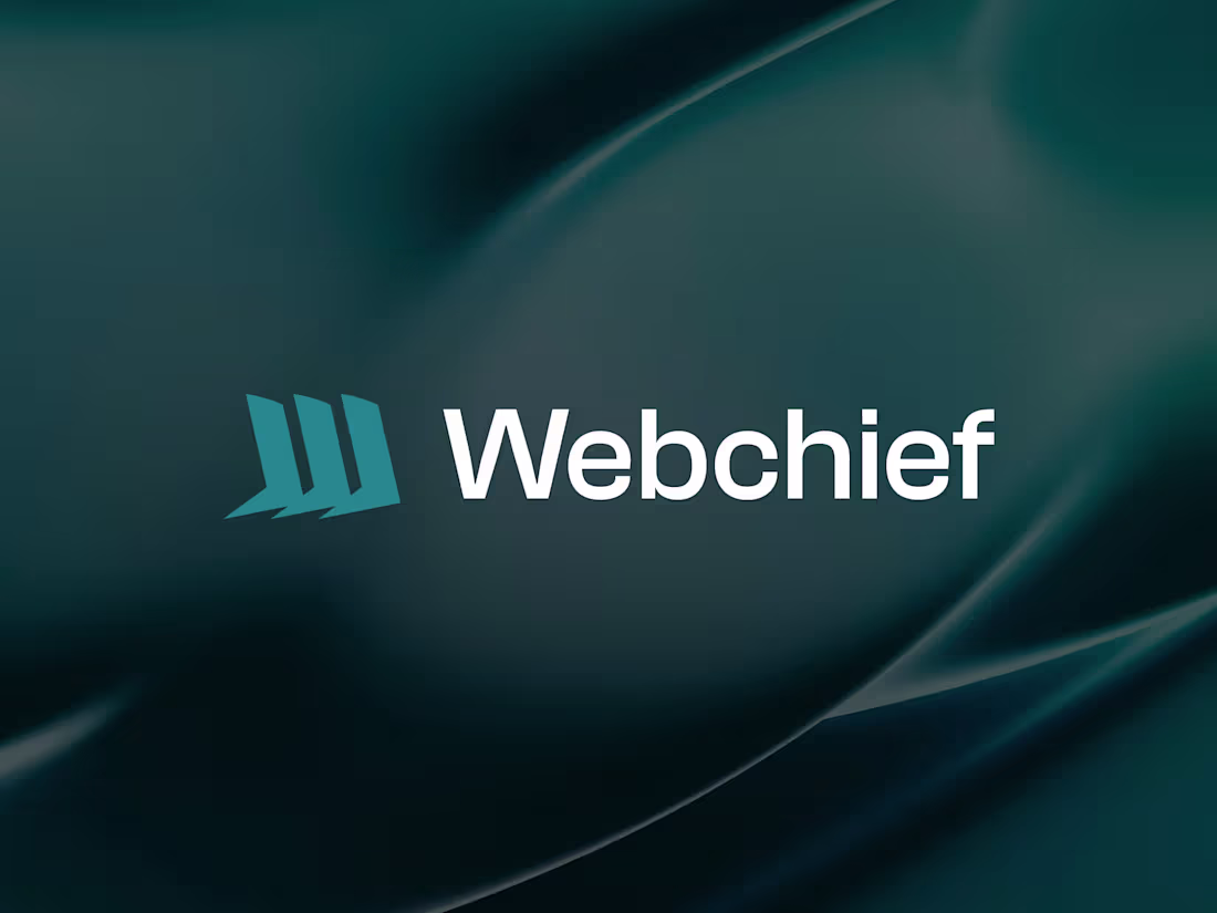 Cover image for Webchief Logo Design