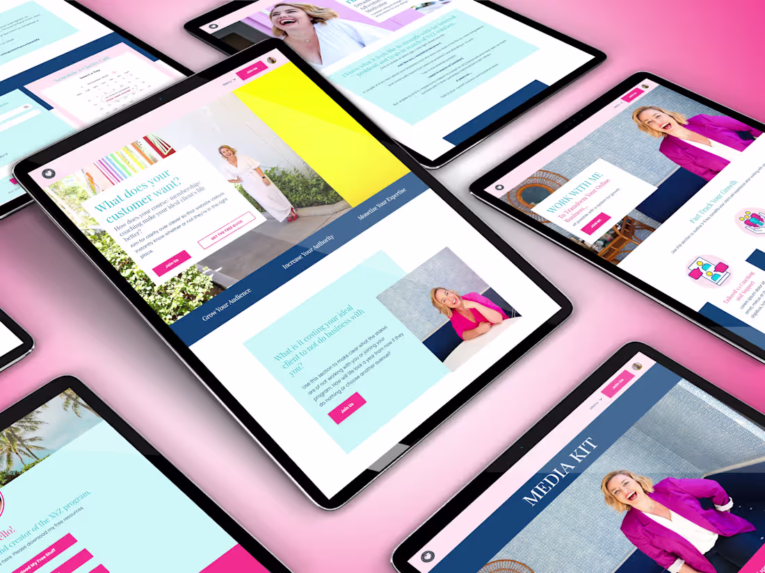 Cover image for The "Tina" Template Design