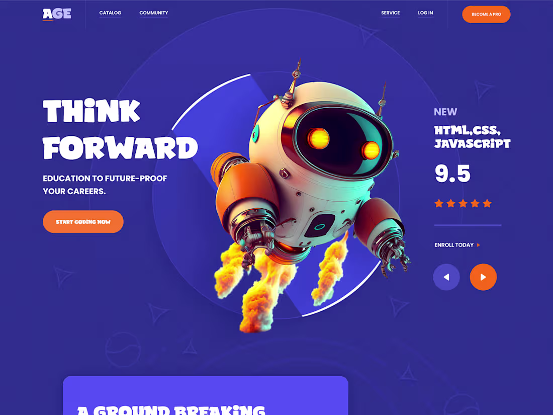 Cover image for Website design and Front End Developing