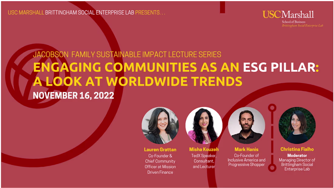 Cover image for Jacobson Family Lecture Series