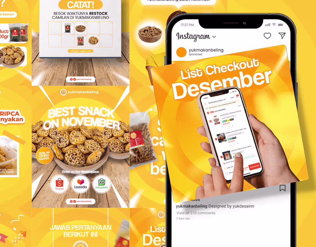 Cover image for Social Media Design - Yukmakanbeling