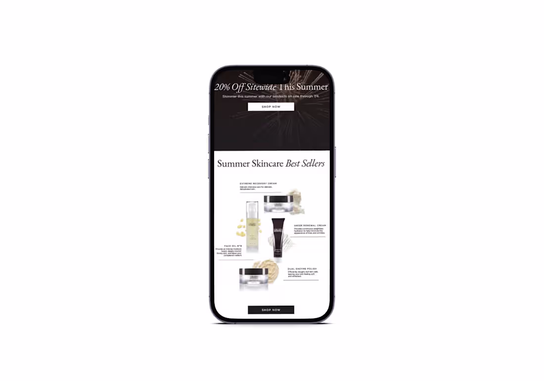 Cover image for Email Design for Colleen Rothschild Beauty