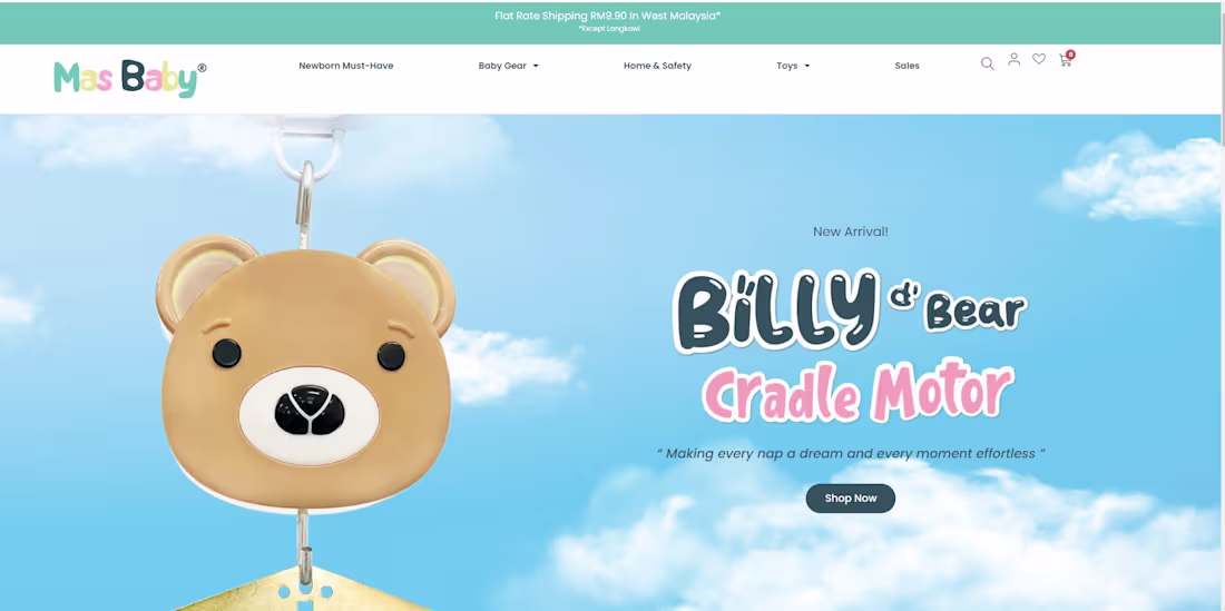 Cover image for Masbaby | E-commerce Development