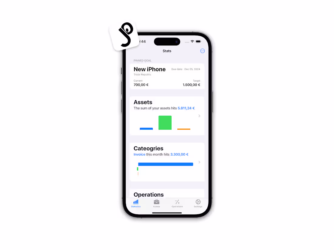 Cover image for Innovative iOS Personal Finance App for Apple Store