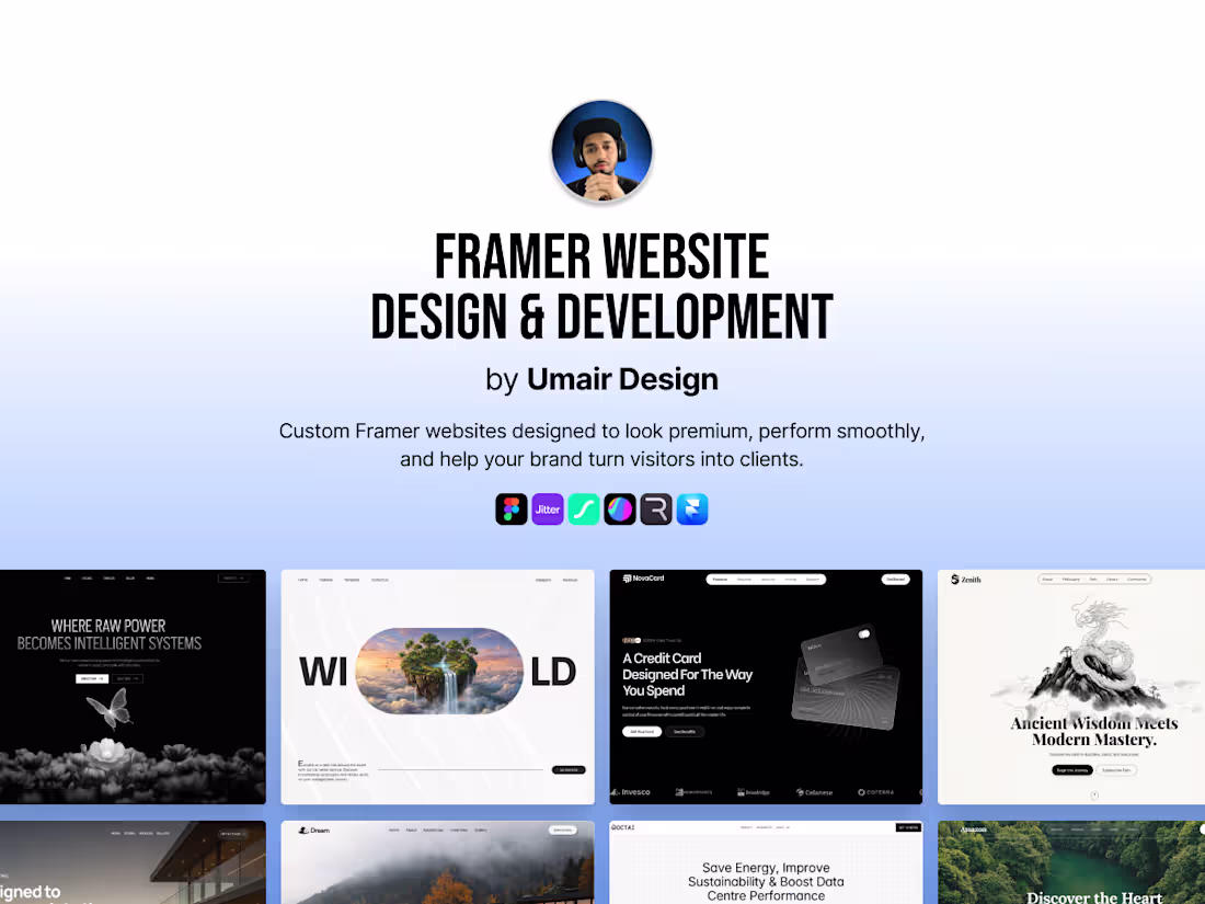 Cover image for Framer Website Design & Development